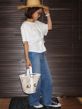 yuniさん（レディース・155cm）の夏コーディネート