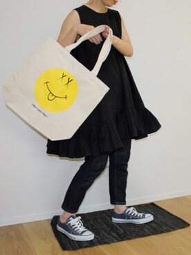 「RITA（リタ）のアイテム」を使った、yuniさん（レディース・155cm）の夏コーディネート