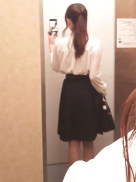 「NARACAMICIE（ナラカミーチェ）のアイテム」を使った、littlesilverさん（レディース・161cm）の春コーディネート