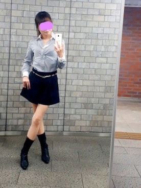 「NARACAMICIE（ナラカミーチェ）のアイテム」を使った、littlesilverさん（レディース・161cm）の春コーディネート
