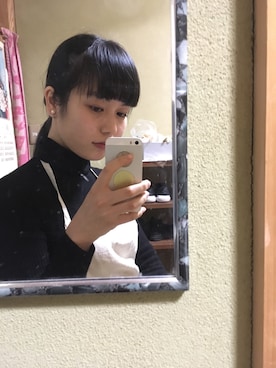 「蕎麦」｜ますみるくさん（レディース・165cm）の冬コーディネート