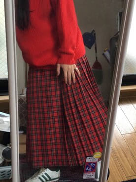 「Country」｜ますみるくさん（レディース・165cm）の冬コーディネート
