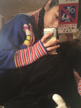 「UNIF」｜ますみるくさん（レディース・165cm）の冬コーディネート