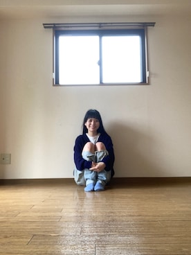 「FOXのアイテム」を使った、ますみるくさん（レディース・165cm）の春コーディネート