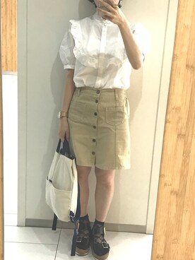 Urahugさん（レディース・156cm）の夏コーディネート