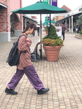 「PAGEBOY（ページボーイ）のアイテム」を使った、aoooiさん（キッズ・138cm）の秋コーディネート