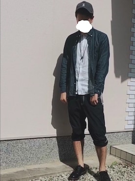 「シャツオンシャツ」｜TORUさん（メンズ・177cm）の春コーディネート