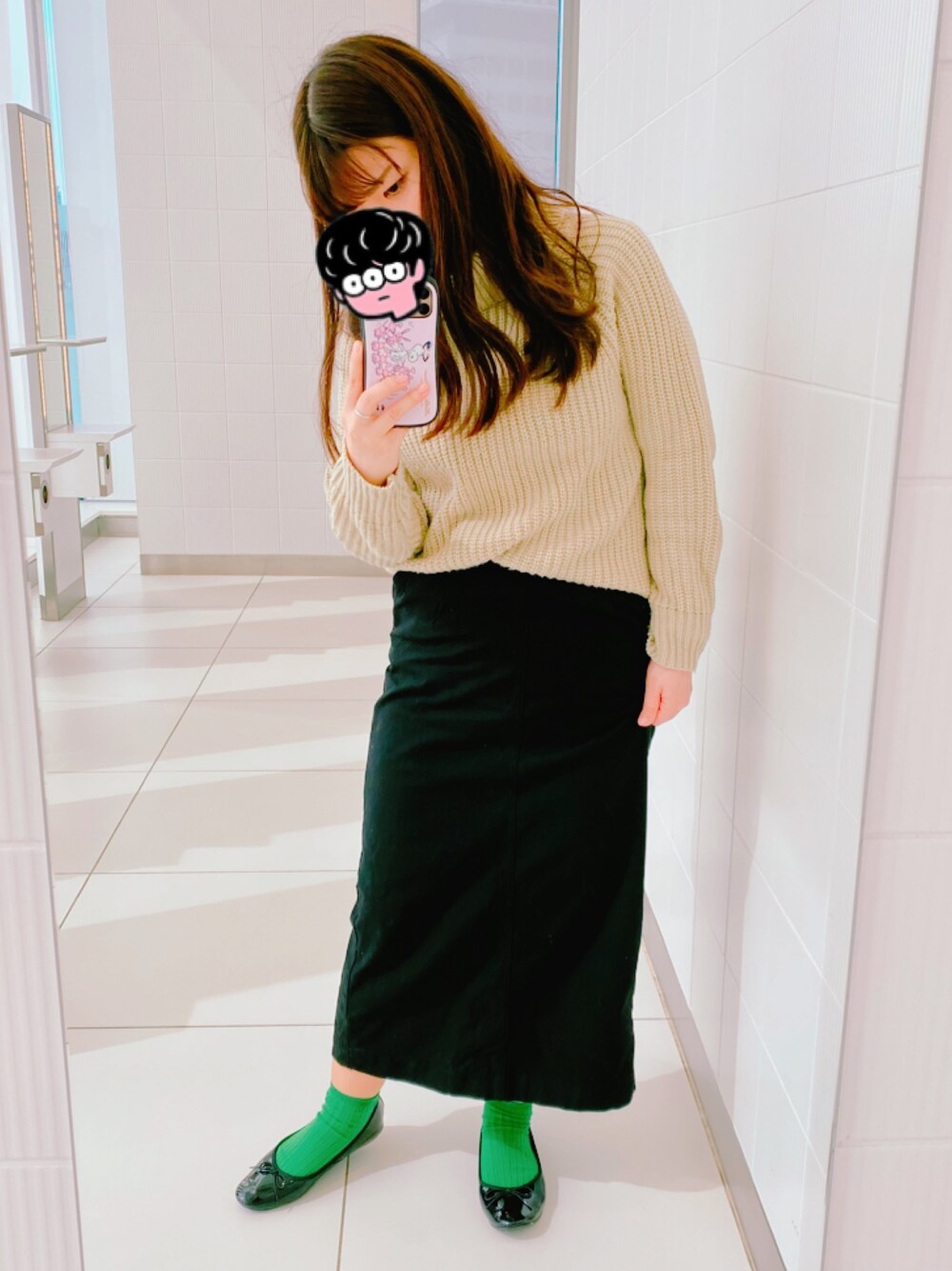 「glantaのアイテム（リング、シルバー系）」を使った、ちゃむさん（レディース・154cm）の春コーディネートの1枚目の写真