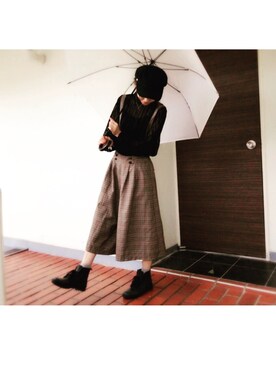 「milady（ミレディ）のアイテム」を使った、みぃちゃん。さん（レディース・156cm）の秋コーディネート