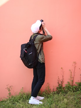 「ETHNOTEK（エスノテック）のアイテム」を使った、わかひさん（メンズ・170cm）の春コーディネート