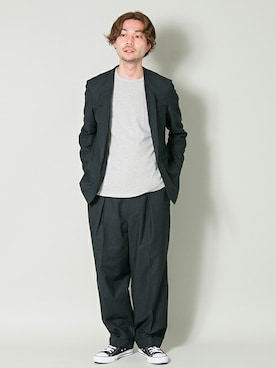 yukihigashiuraさん(メンズ・172cm)の春コーディネート