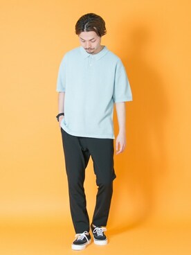 「URBAN RESEARCH（アーバンリサーチ）のアイテム（スニーカー）」を使った、yukihigashiuraさん（メンズ・172cm）の春コーディネート