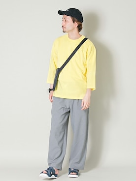 yukihigashiuraさん（メンズ・172cm）の春コーディネート