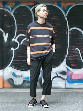 yukihigashiuraさん（メンズ・172cm）の夏コーディネート