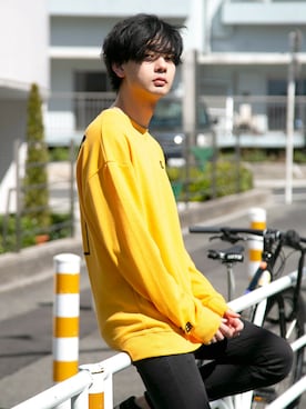 「CERCA（チェルカ）のアイテム」を使った、CERCAさん（メンズ・173cm）の春コーディネート