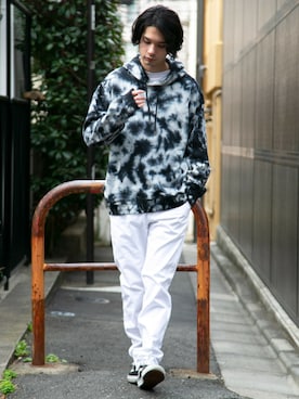 「CERCA（チェルカ）のアイテム」を使った、CERCAさん（メンズ・174cm）の春コーディネート