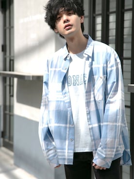 「CERCA（チェルカ）のアイテム」を使った、CERCAさん（メンズ・173cm）の春コーディネート