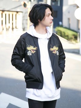 「CERCA（チェルカ）のアイテム」を使った、CERCAさん（メンズ・173cm）の春コーディネート