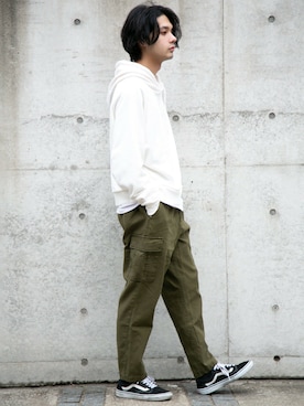 「CERCA（チェルカ）のアイテム」を使った、CERCAさん（メンズ・173cm）の春コーディネート