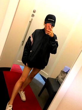 「adidas by Stella McCartney（アディダスバイステラマッカートニー）のアイテム（アンダーウェア）」を使った、Yantzi Jinさん（レディース・157cm）の夏コーディネート