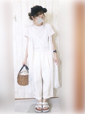 KORO☺︎さん（レディース・152cm）の夏コーディネート