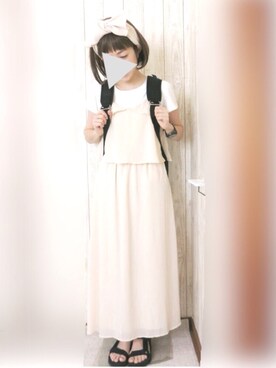 「ドラフトマジェ」｜KORO☺︎さん（レディース・152cm）の夏コーディネート