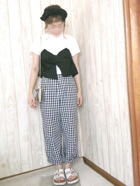 KORO☺︎さん（レディース・152cm）の夏コーディネート