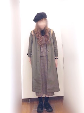 「SpRay（スプレイ）のアイテム（その他）」を使った、KORO☺︎さん（レディース・152cm）の秋コーディネート