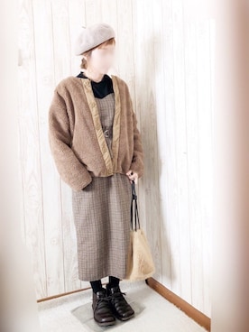 「SpRay（スプレイ）のアイテム（その他）」を使った、KORO☺︎さん（レディース・152cm）の冬コーディネート
