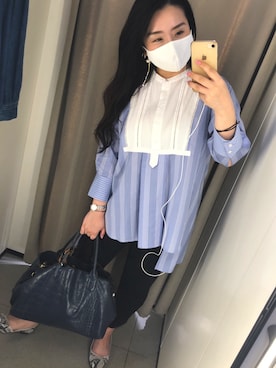 「perche（ペルケ）のアイテム」を使った、sakittyさん（レディース・162cm）の秋コーディネート