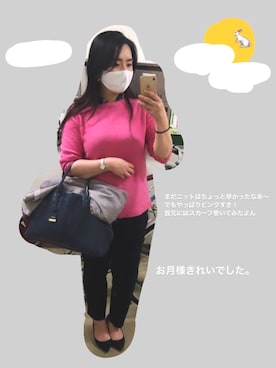 「perche（ペルケ）のアイテム」を使った、sakittyさん（レディース・162cm）の秋コーディネート