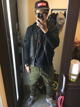 FULLMoon1212!さん（メンズ・183cm）の冬コーディネート