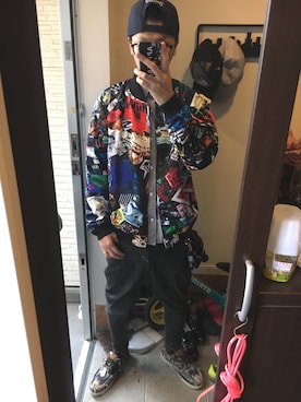 「KKOK（コック）のアイテム」を使った、FULLMoon1212!さん（メンズ・183cm）の春コーディネート