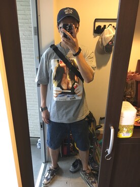「KKOK（コック）のアイテム」を使った、FULLMoon1212!さん（メンズ・183cm）の夏コーディネート