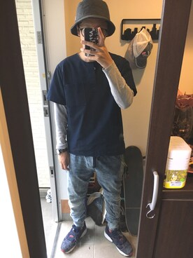 FULLMoon1212!さん（メンズ・183cm）の夏コーディネート