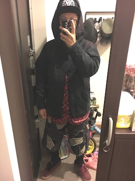 「Hex Anti Style（ヘックスアンチスタイル）のアイテム」を使った、FULLMoon1212!さん（メンズ・173cm）の秋コーディネート