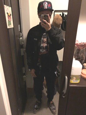 「KKOK（コック）のアイテム」を使った、FULLMoon1212!さん（メンズ・173cm）の春コーディネート
