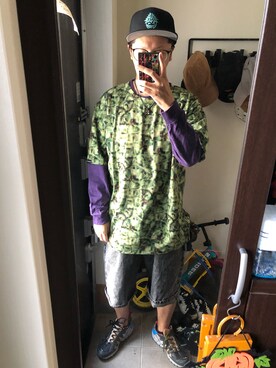 「Back Channel（バックチャンネル）のアイテム（パンツ）」を使った、FULLMoon1212!さん（メンズ・173cm）の秋コーディネート