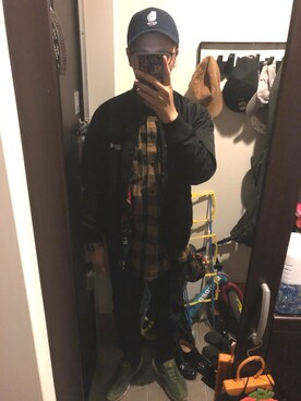 「Back Channel（バックチャンネル）のアイテム（パンツ）」を使った、FULLMoon1212!さん（メンズ・173cm）の秋コーディネート