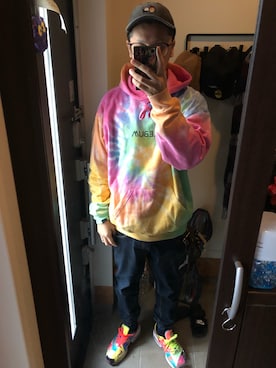 「Back Channel（バックチャンネル）のアイテム（パンツ）」を使った、FULLMoon1212!さん（メンズ・173cm）の春コーディネート