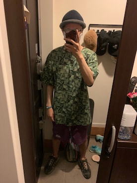 「Back Channel（バックチャンネル）のアイテム（パンツ）」を使った、FULLMoon1212!さん（メンズ・173cm）の秋コーディネート
