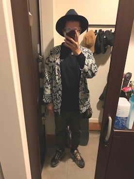 「Back Channel（バックチャンネル）のアイテム（パンツ）」を使った、FULLMoon1212!さん（メンズ・173cm）の秋コーディネート