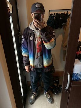 「Back Channel（バックチャンネル）のアイテム（パンツ）」を使った、FULLMoon1212!さん（メンズ・173cm）の秋コーディネート