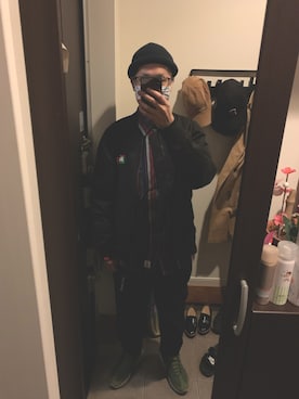 「Back Channel（バックチャンネル）のアイテム（帽子）」を使った、FULLMoon1212!さん（メンズ・173cm）の春コーディネート