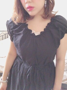 「archives（アルシーヴ）のアイテム（シューズ）」を使った、Naさん（レディース・155cm）の夏コーディネート