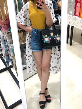 kichanさん（レディース・161cm）の夏コーディネート