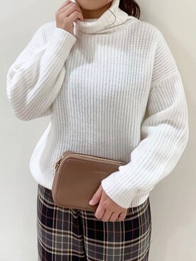 mina   muroyaさん（レディース・153cm）の冬コーディネート