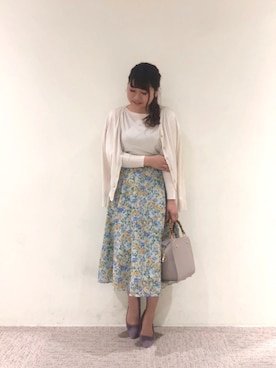 mina   muroyaさん（レディース・153cm）の春コーディネート