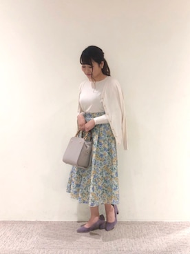 mina   muroyaさん（レディース・153cm）の春コーディネート