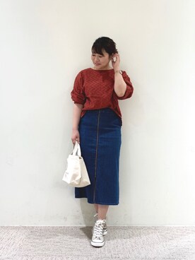 mina   muroyaさん（レディース・153cm）の春コーディネート